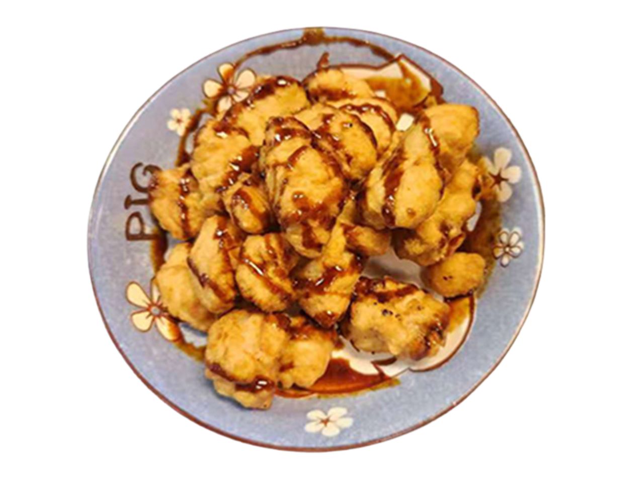 Popcorn chicken with teriyaki sauce at Koko Boba Tea Greenway, a Bubble Tea Store in Scottsdale