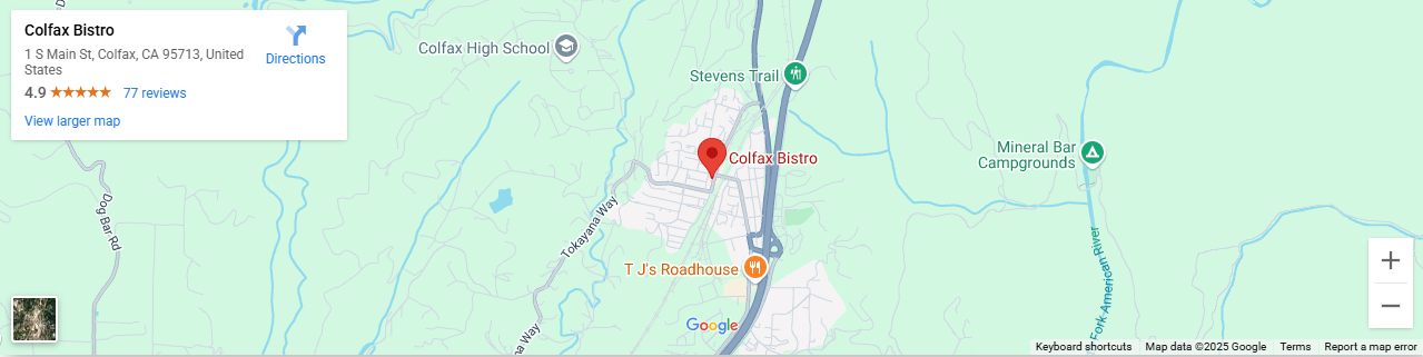 Location 1 S Main St, Colfax, CA 95713