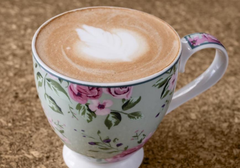 Cappuccino at Corner Delights, a Coffee shop in Seattle