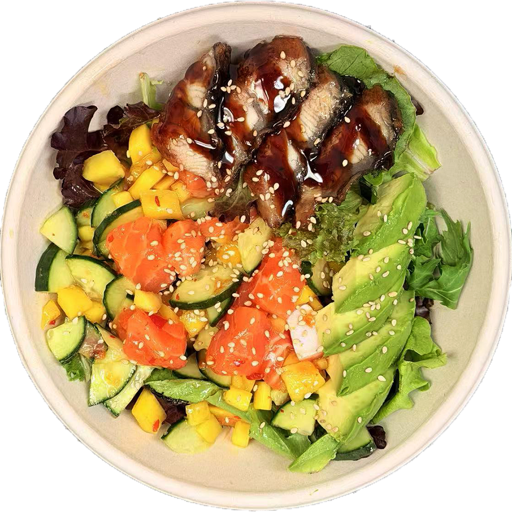 Poke-Sushi-Bowl-Fast-Casual-Poke & Sushi-Bowl-Restaurant-Corner-Bowl-Charlottesville Corner Bowl at Poke Sushi Bowl,a Fast-Casual Poke & Sushi Bowl Restaurant in Charlottesville