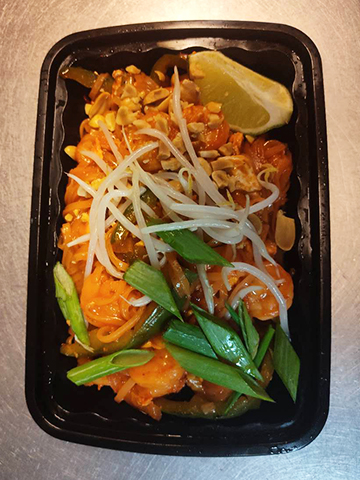 Shrimp Padthai at Cozyroom Chinese Restaurant，a Chinese Restaurant in North Brunswick Township