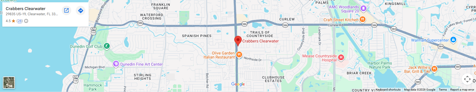 Location 29835 US-19, Clearwater, FL 33761