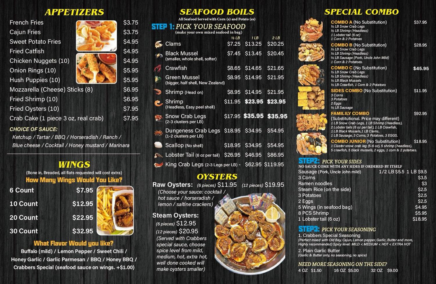 This is the second menu.