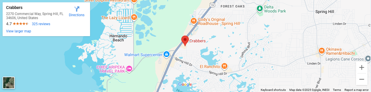 Location 2270 Commercial Way, Spring Hill, FL 34606