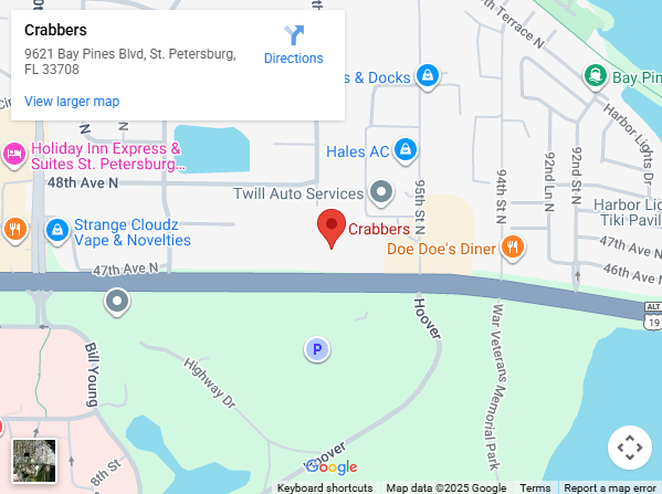Location, 9621 Bay Pines Boulevard, Saint Petersburg, FL 33708 Location, 9621 Bay Pines Boulevard, Saint Petersburg, FL 33708