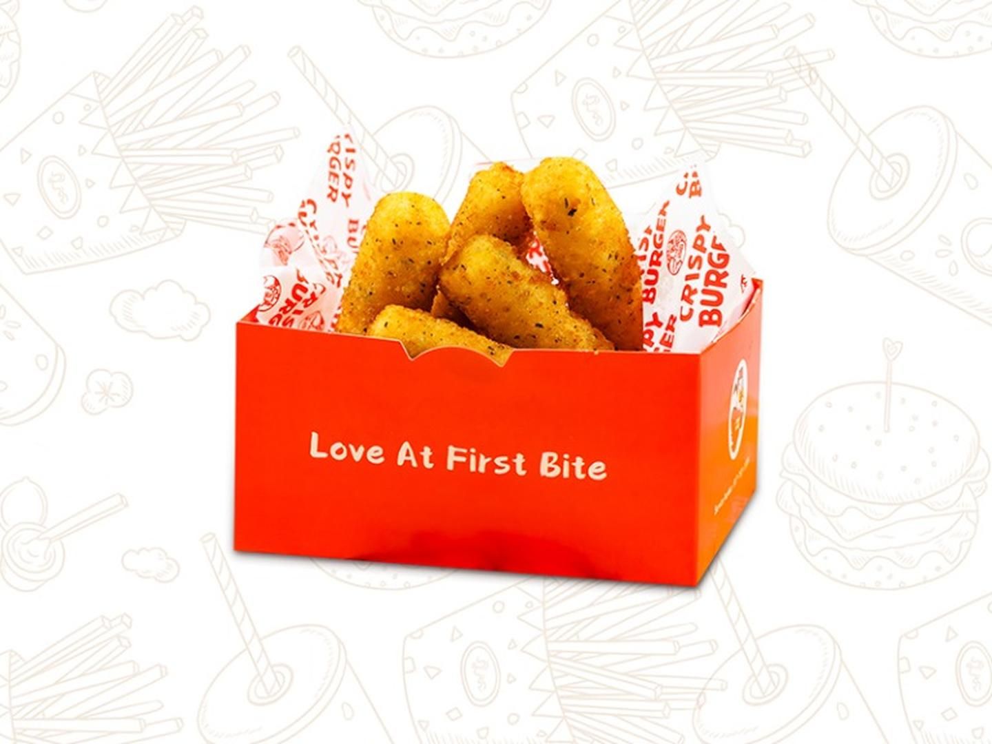 Cheese sticks at Crispy Burger, a Fast - Food Restaurant in Cut Off