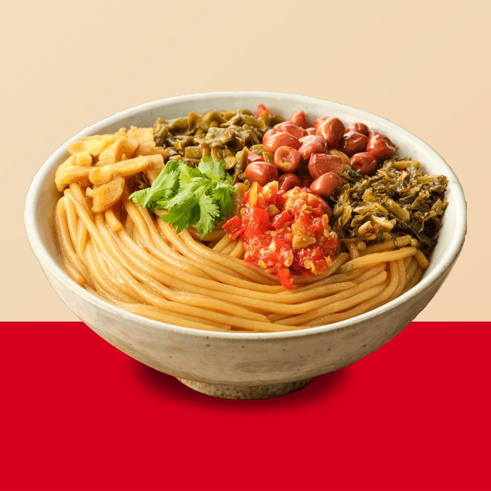 Nanchang Mixed Rice Noodles at Dagu Miishiee，a Chinese Noodle House in San Diego