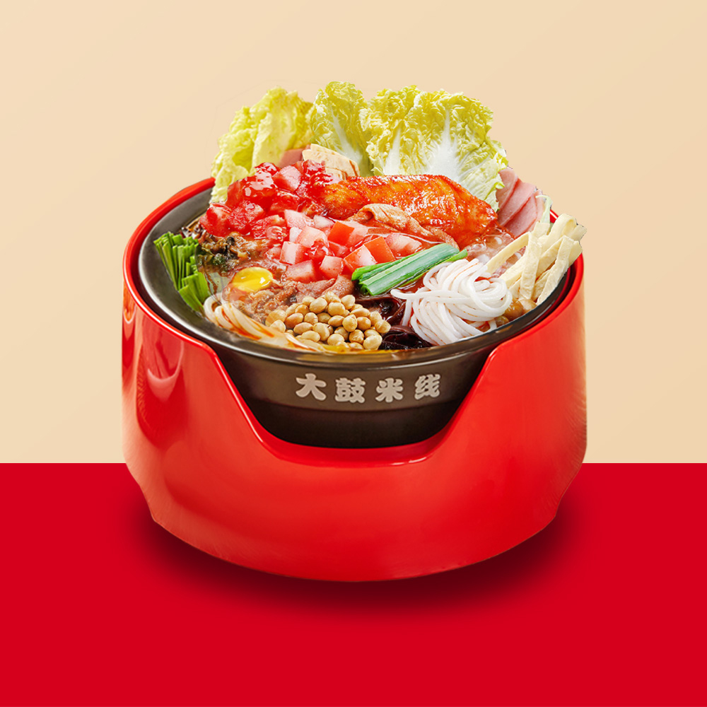 Tomato Rice Noodles at Dagu Miishiee，a Chinese Noodle House in San Diego