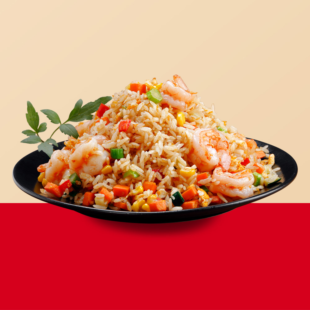 Shrimp Fried Rice at Dagu Miishiee，a Chinese Noodle House in San Diego