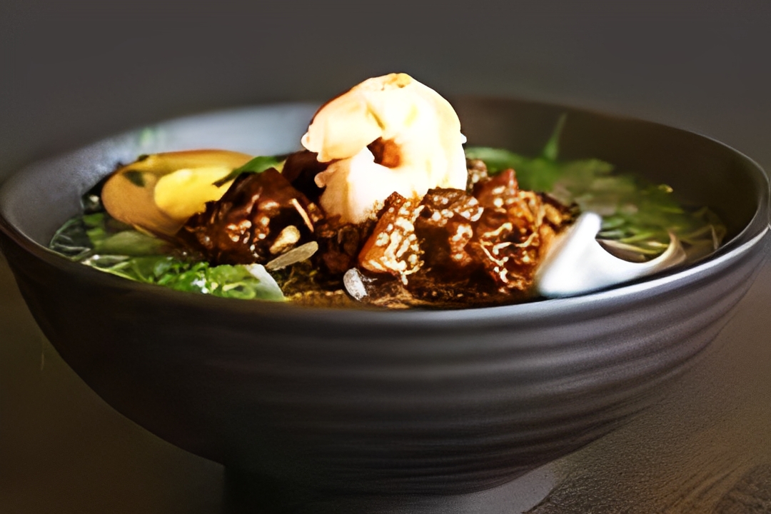 Ramen featuring pork and shrimp toppings at Dan Zai Ramen & Sushi House, a Asian Fusion Restaurant in Green Brook Township