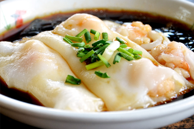 Steamed Vermicelli Roll at Dim Sum Dynasty, Chinese Restaurant in Temecula