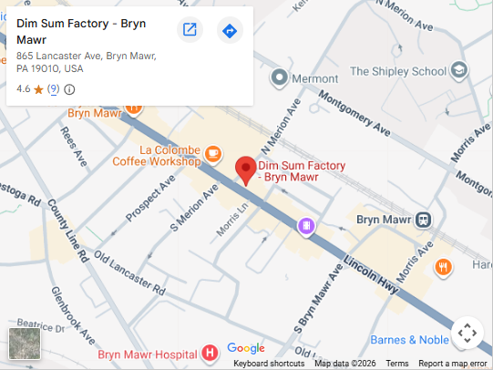 Location, 865 Lancaster Ave, Bryn Mawr, PA 19010, United States Location, 865 Lancaster Ave, Bryn Mawr, PA 19010, United States