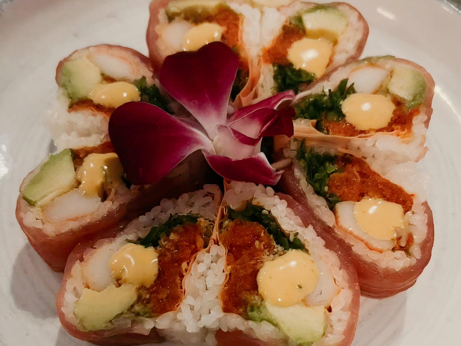 Love Sushi Roll at Ding Asian Cuisine Asian Restaurant in Riverview