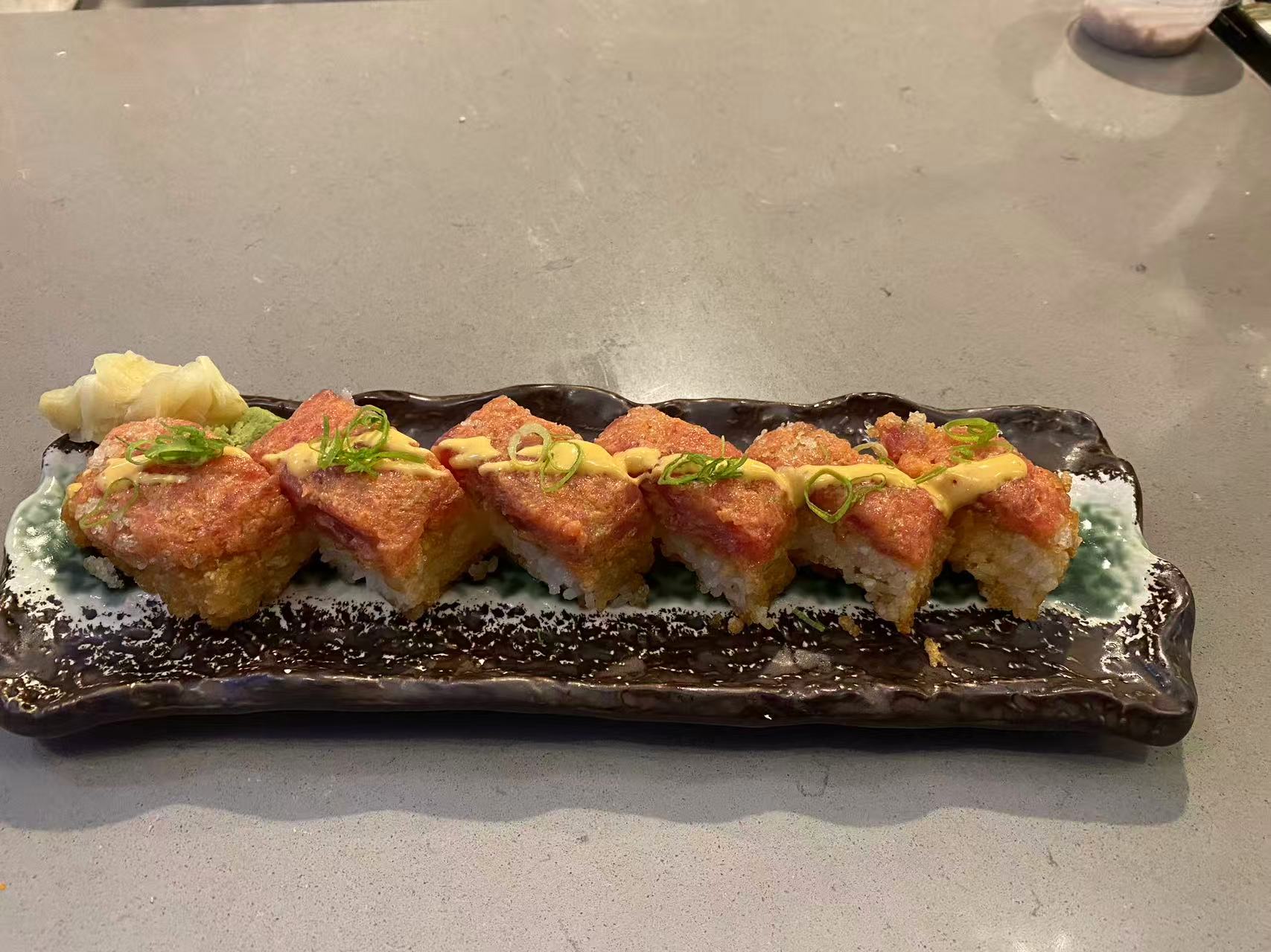 Fried Sushi Roll at D&J Asian Fusion Asian Restaurant in Peabody