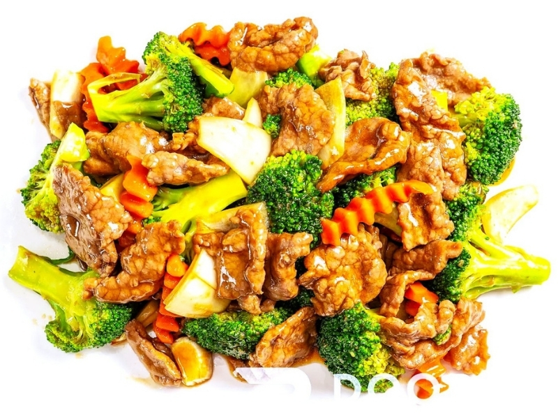 Tender beef stir-fried with broccoli and veggies in savory sauce at Dragon 88, a Chinese Restaurant in Conception Bay South