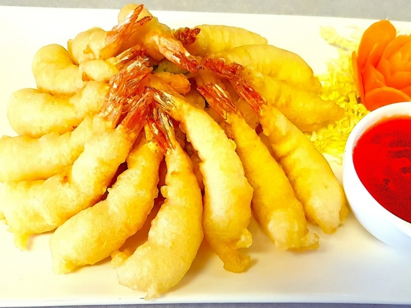 Crispy fried shrimp served with sweet and sour sauce at Dragon 88, a Chinese Restaurant in Conception Bay South