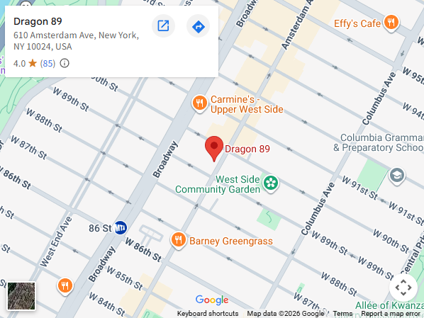 Location, 610 Amsterdam Ave, New York, NY 10024, United States