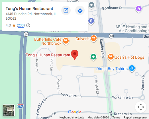 Location, 4145 Dundee Rd, Northbrook, IL 60062