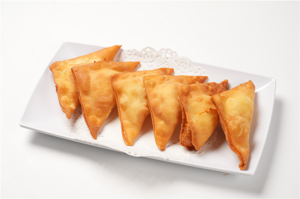Cheese samosas at Dumpling Delight, a Chinese Restaurant in Millbrae