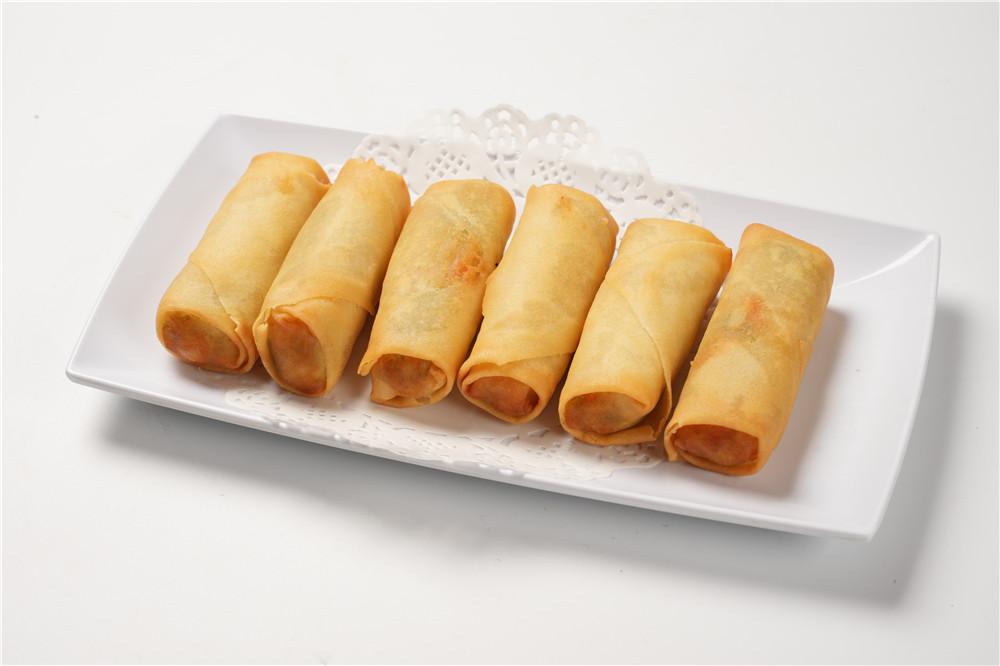 Vegetable spring rolls at Dumpling Delight, a Chinese Restaurant in Millbrae