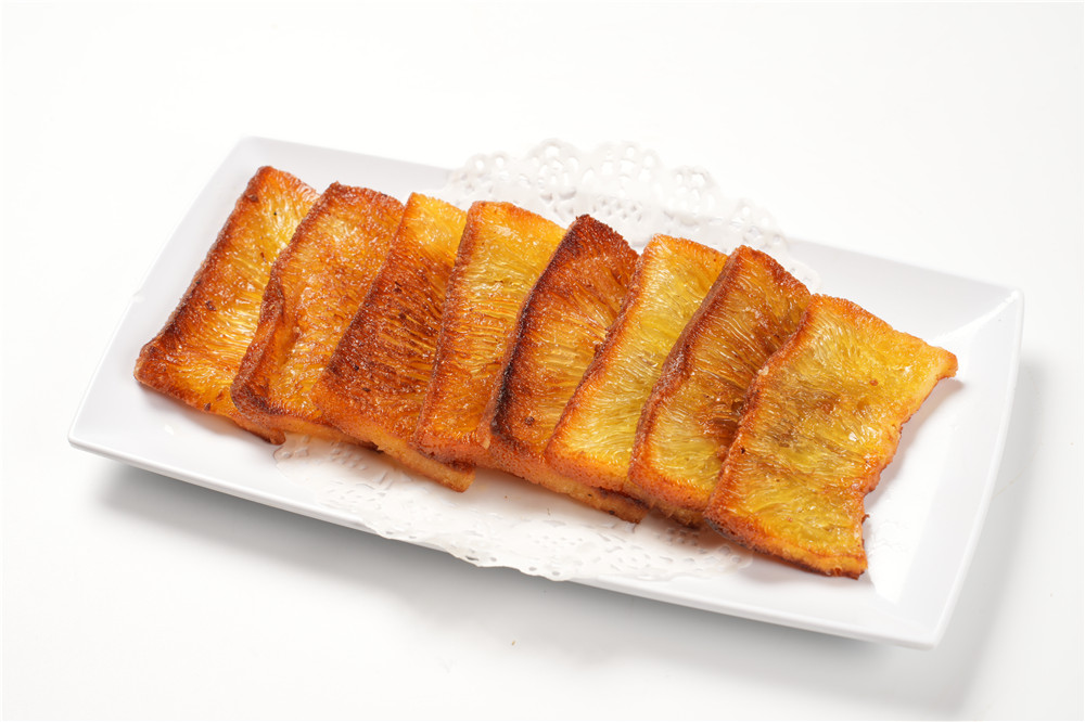 Fried pineapple slices at Dumpling Delight, a Chinese Restaurant in Millbrae