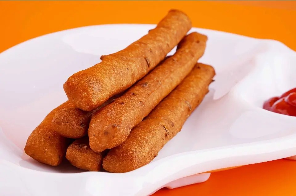 Fennel Flavored Fried Dough Sticks(6) at Dumpling Mix, a Chinese restaurant in Redondo Beach