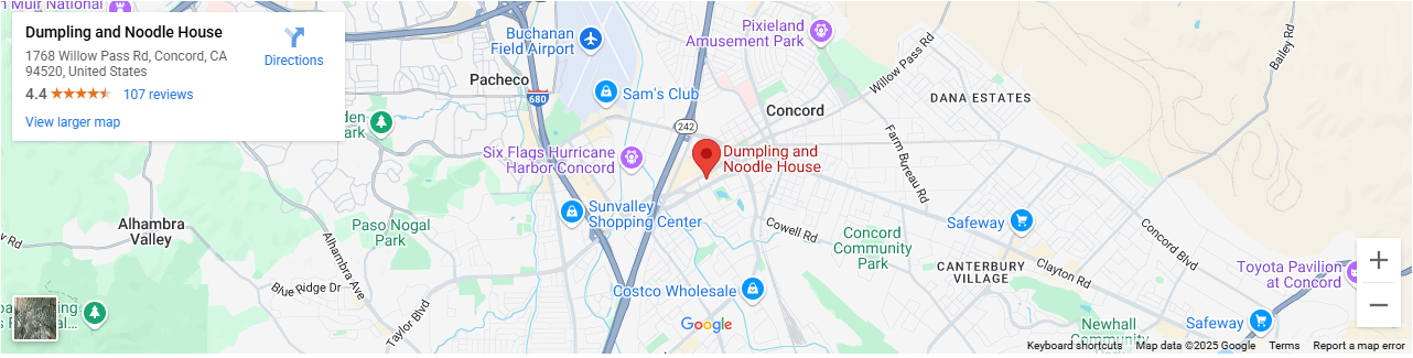 Location 1768 Willow Pass Rd, Concord, CA 94520