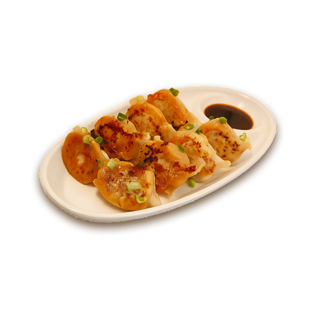 Pan-fried dumpling from Dumpling Shack, a Chinese restaurant in Moorpark