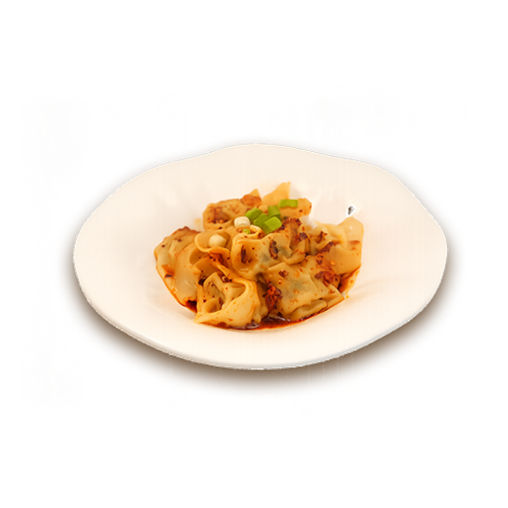 Spicy wonton from Dumpling Shack, a Chinese restaurant in Moorpark