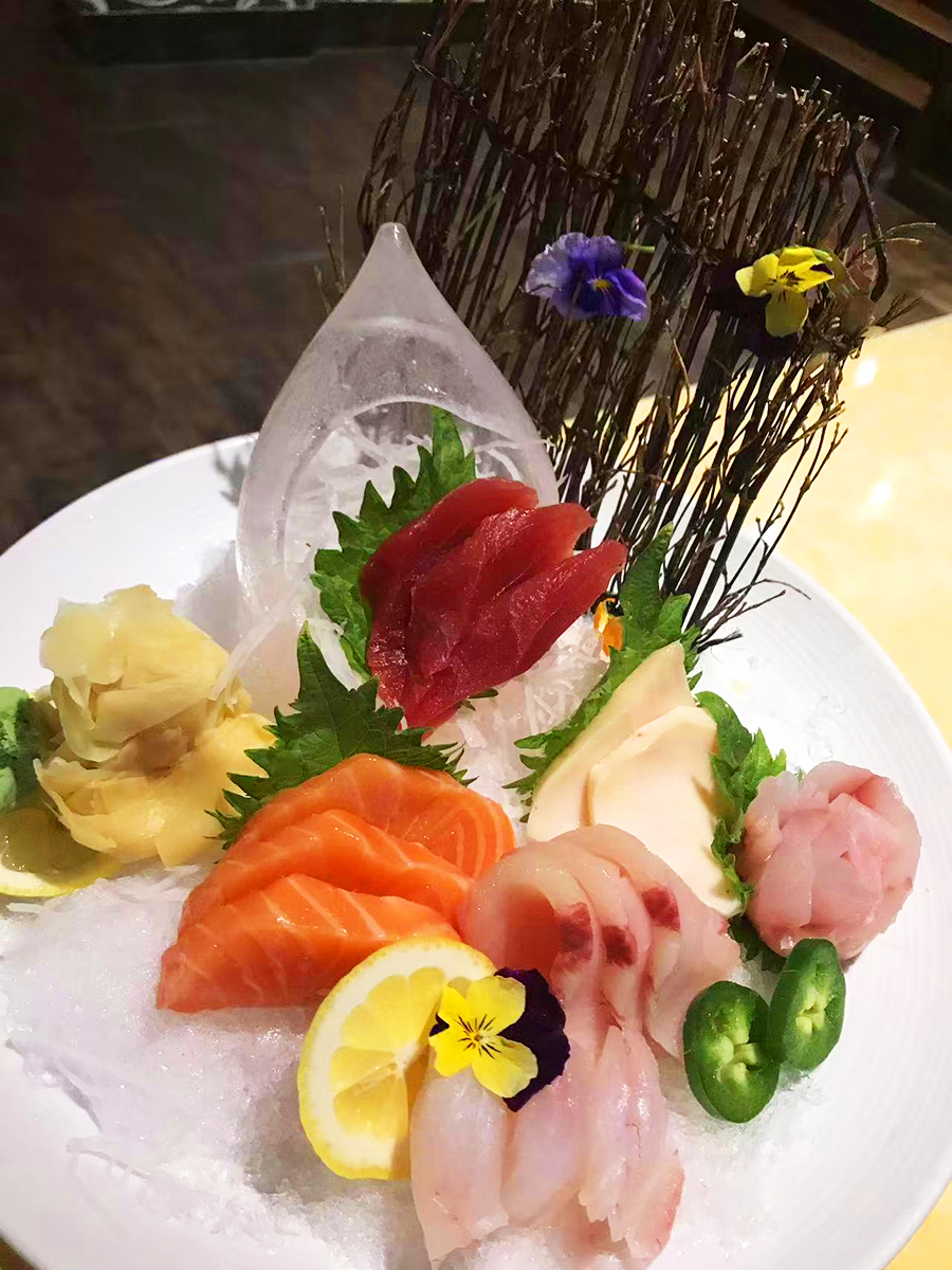 Premium Assorted Sashimi Platter at Duo Modern Japanese Cuisine & Hibachi，a Japanese Restaurant in Saratoga Springs