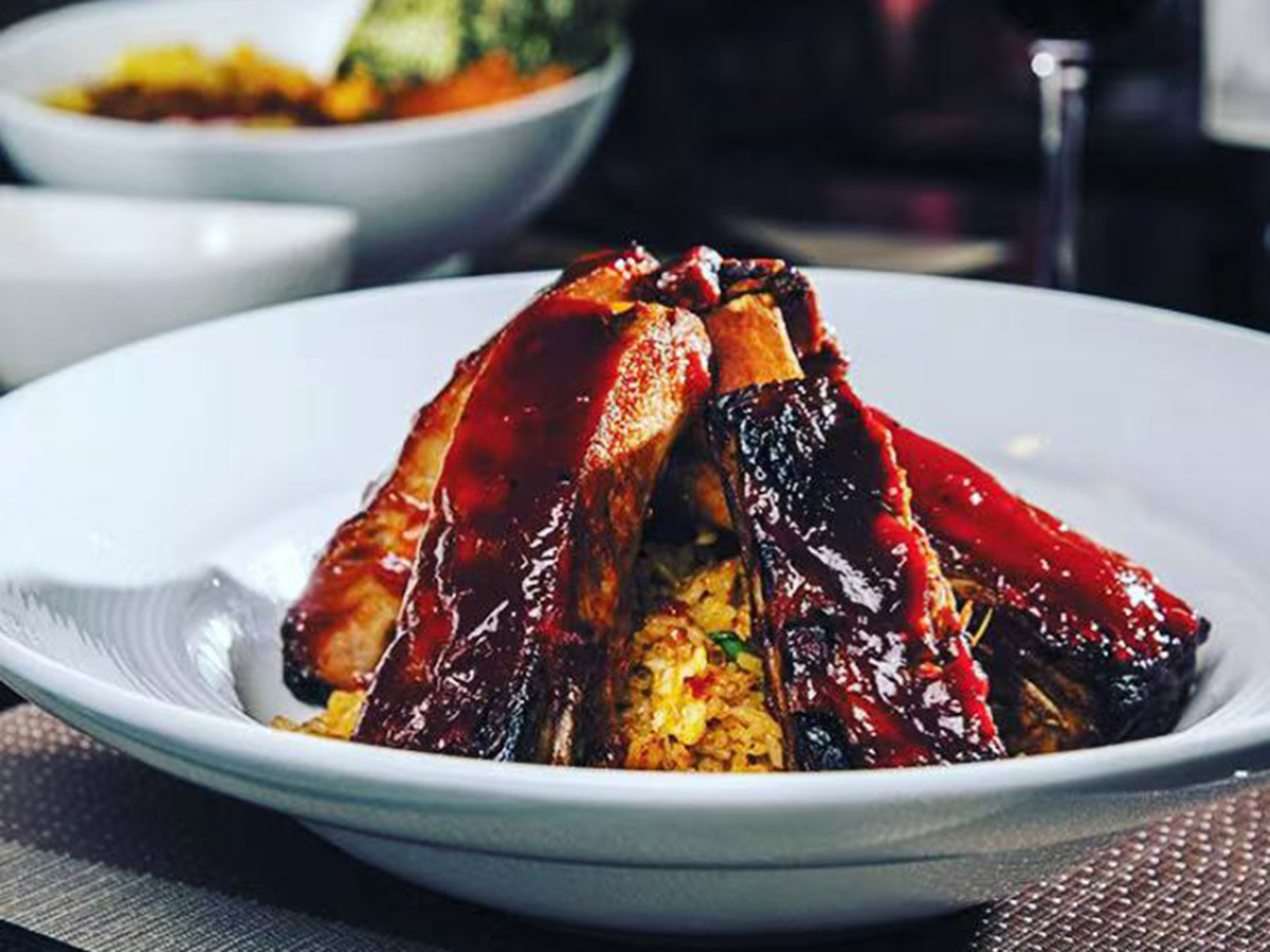 Glazed BBQ Pork Ribs at Duo Modern Japanese Cuisine & Hibachi，a Japanese Restaurant in Saratoga Springs