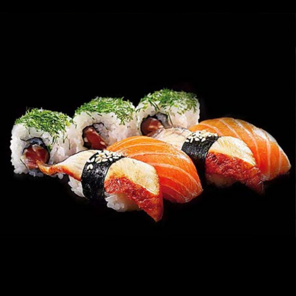 Sushi rolls from Edo Ichi Sushi Hibachi Steakhouse, a Japanese restaurant in Wethersfield