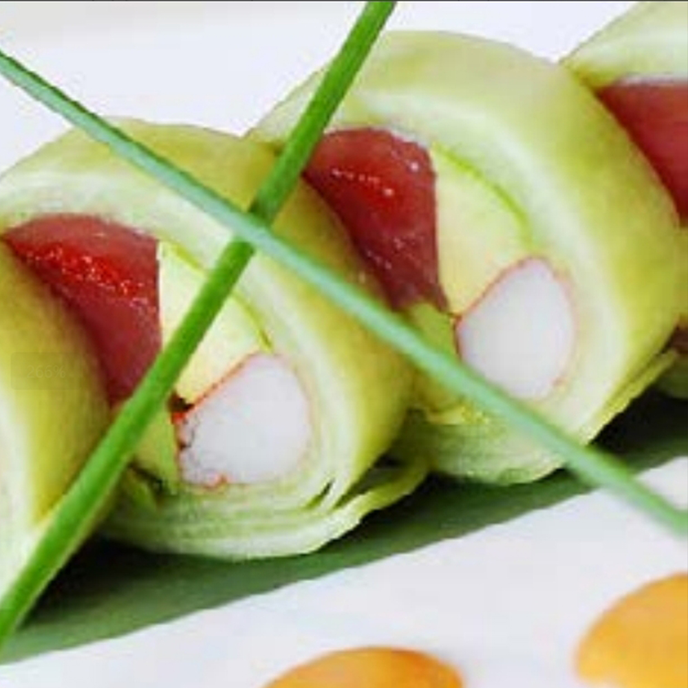 Fruit seafood sushi roll from Edo Ichi Sushi Hibachi Steakhouse, a Japanese restaurant in Wethersfield