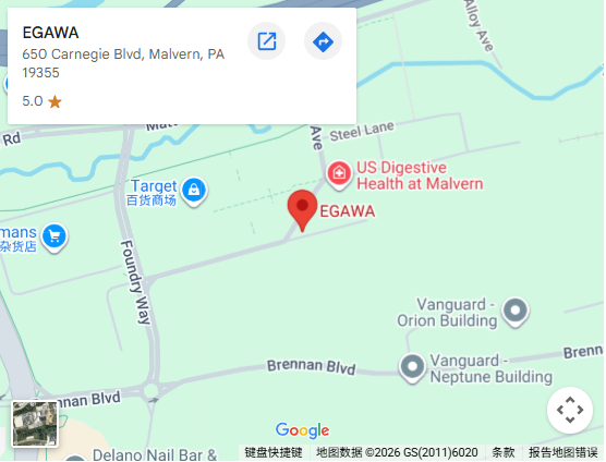 Location, 650 Carnegie Blvd, Malvern, PA 19355