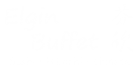 Elgin Buffet logo with Chinese characters and service labels at Elgin Buffet, a Buffet Restaurant in Elgin