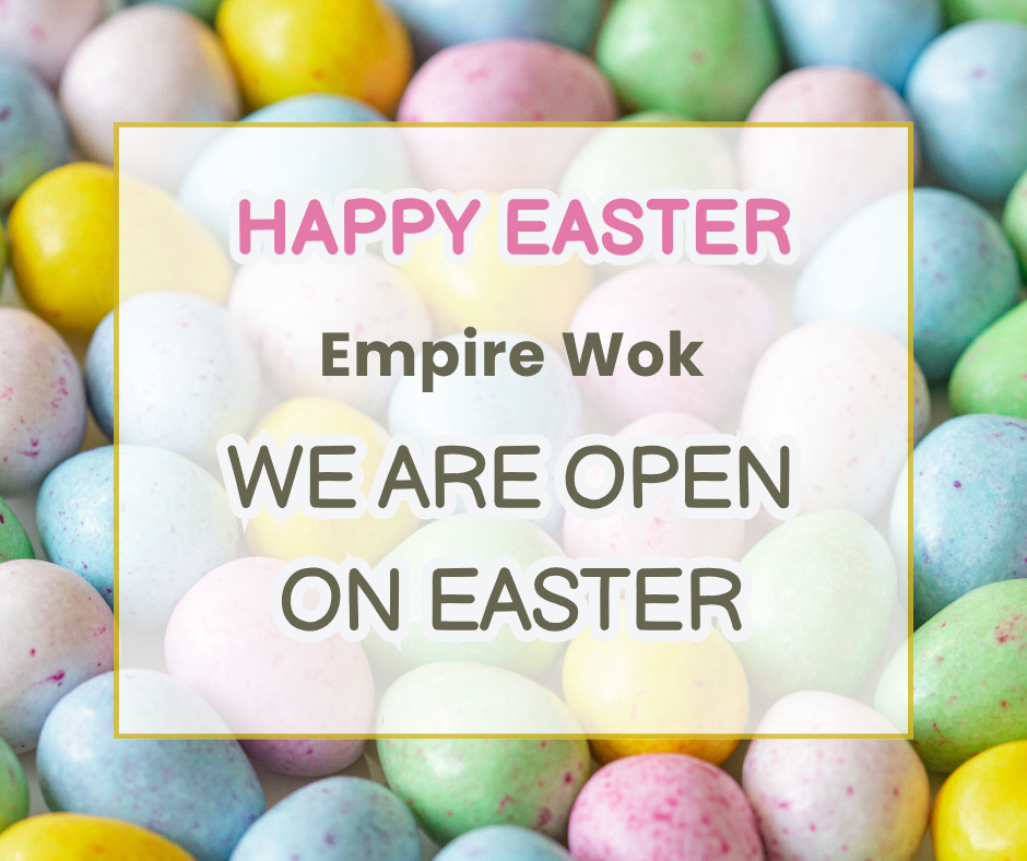 We are open on Easter