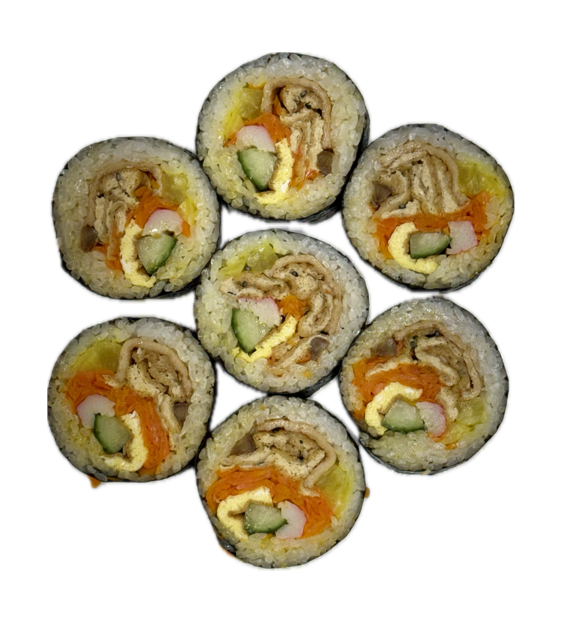 Tofu kimbap from Eomma Taste Korean restaurant in Quincy