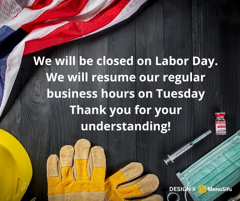 Notice of Special Operating Hours
