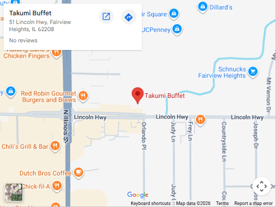 Location: 51 Lincoln Hwy, Fairview Heights, IL 62208