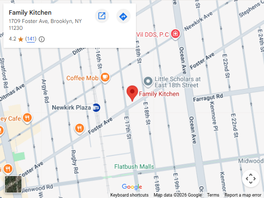 Location, 1709 Foster Ave, Brooklyn, NY 11230
