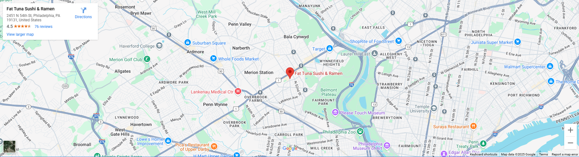 Location 2451 N 54th St, Philadelphia, PA 19131