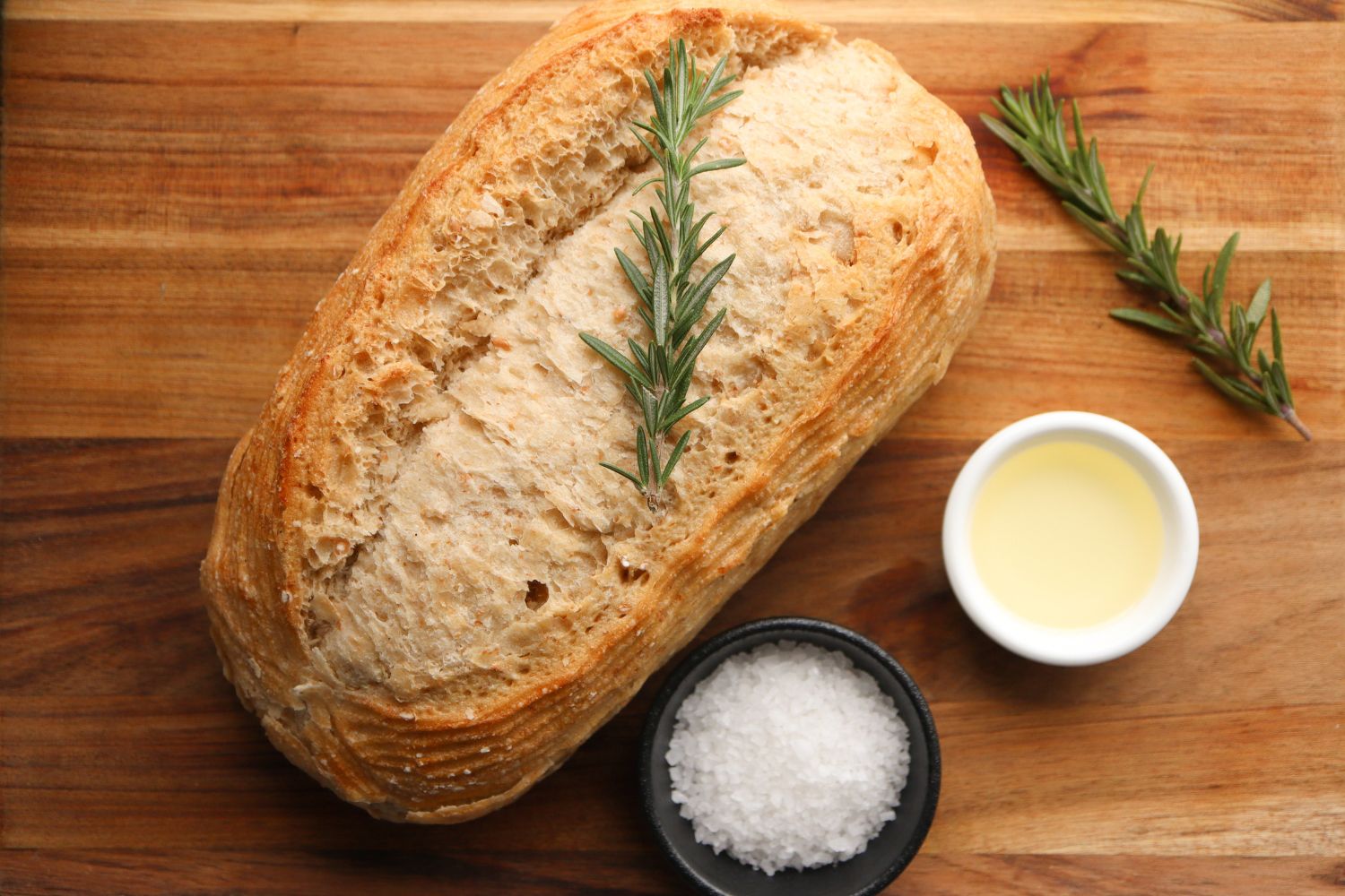 Rosemary-infused olive bread at FiFi Bakery Shop in Brooklyn