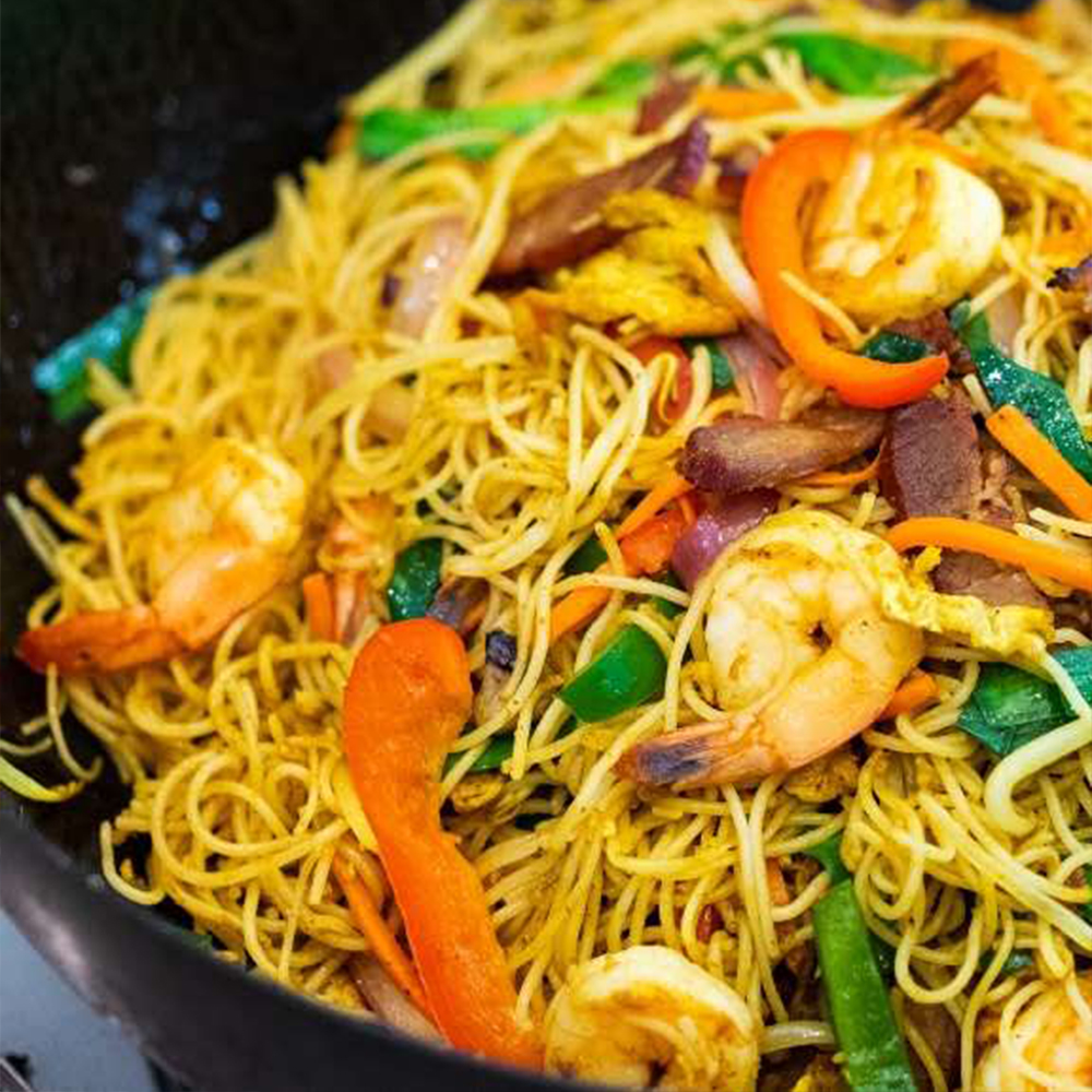 Singapore Noodle at Flaming Dragon Asian Restaurant in North Lauderdale