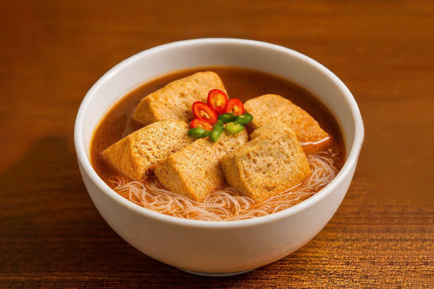 Stinky Tofu Misua at OK Canaan Taiwanese Gourmet, Taiwanese-Style Restaurant in Flushing