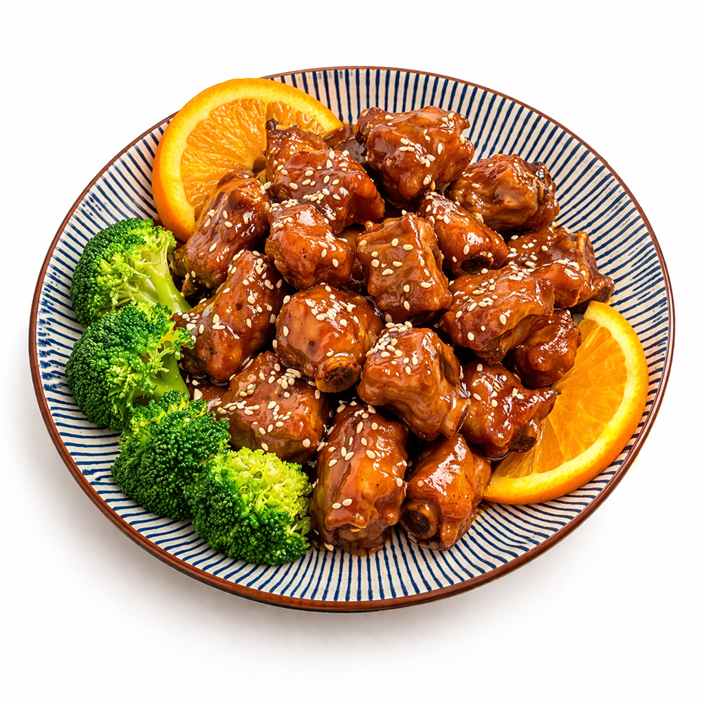 Sweet and Sour Pork Ribs at Foodieholic Chinese Noodle & Kitchen, a Chinese restaurant in Durham