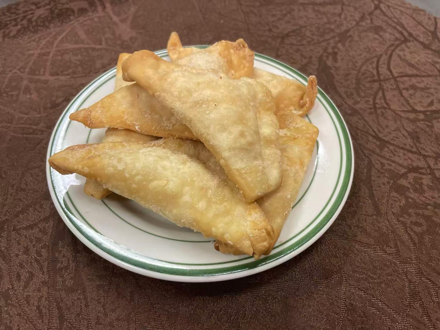 Crispy fried wontons with creamy cheese filling at Forbidden City Chinese Restaurant in Westminster