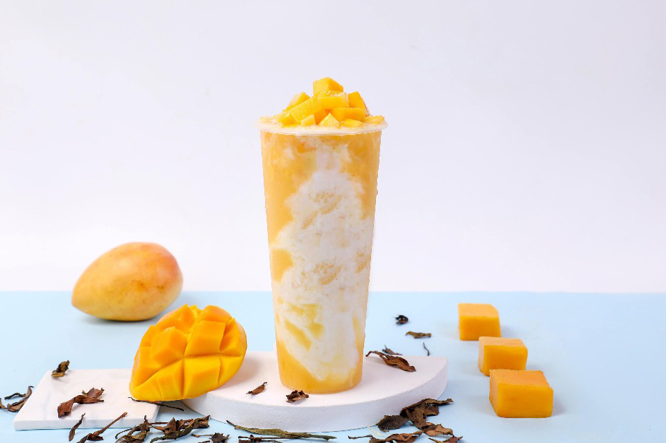 Cheesefoam Mango at Fresh Ó Tea, Bubble Tea Shop in Princeton