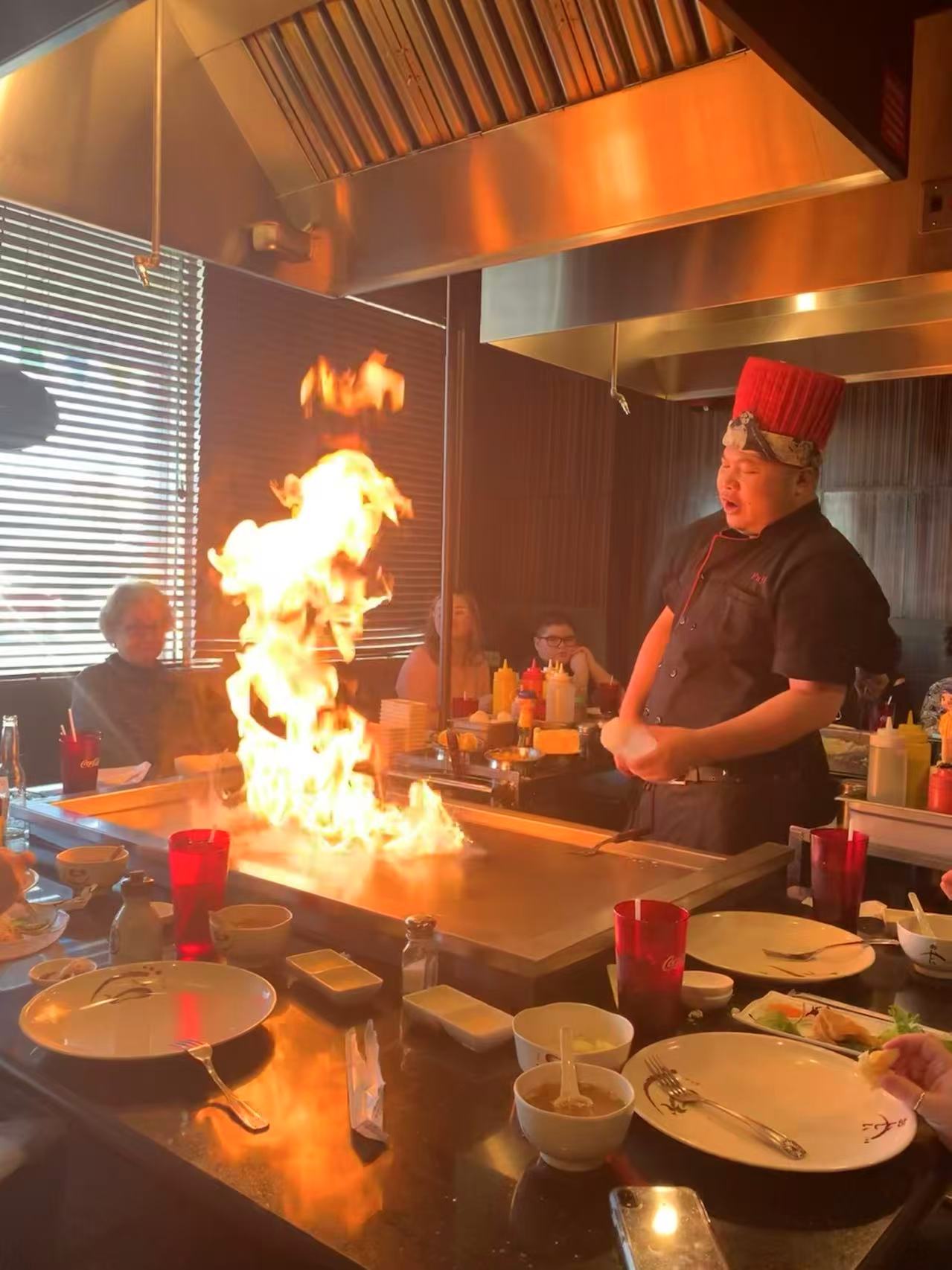 At FUJI HIBACHI & SUSHI (1559 N Telegraph Rd, Monroe, MI 48162), experience thrilling hibachi shows and artful sushi in a vibrant Japanese dining haven.