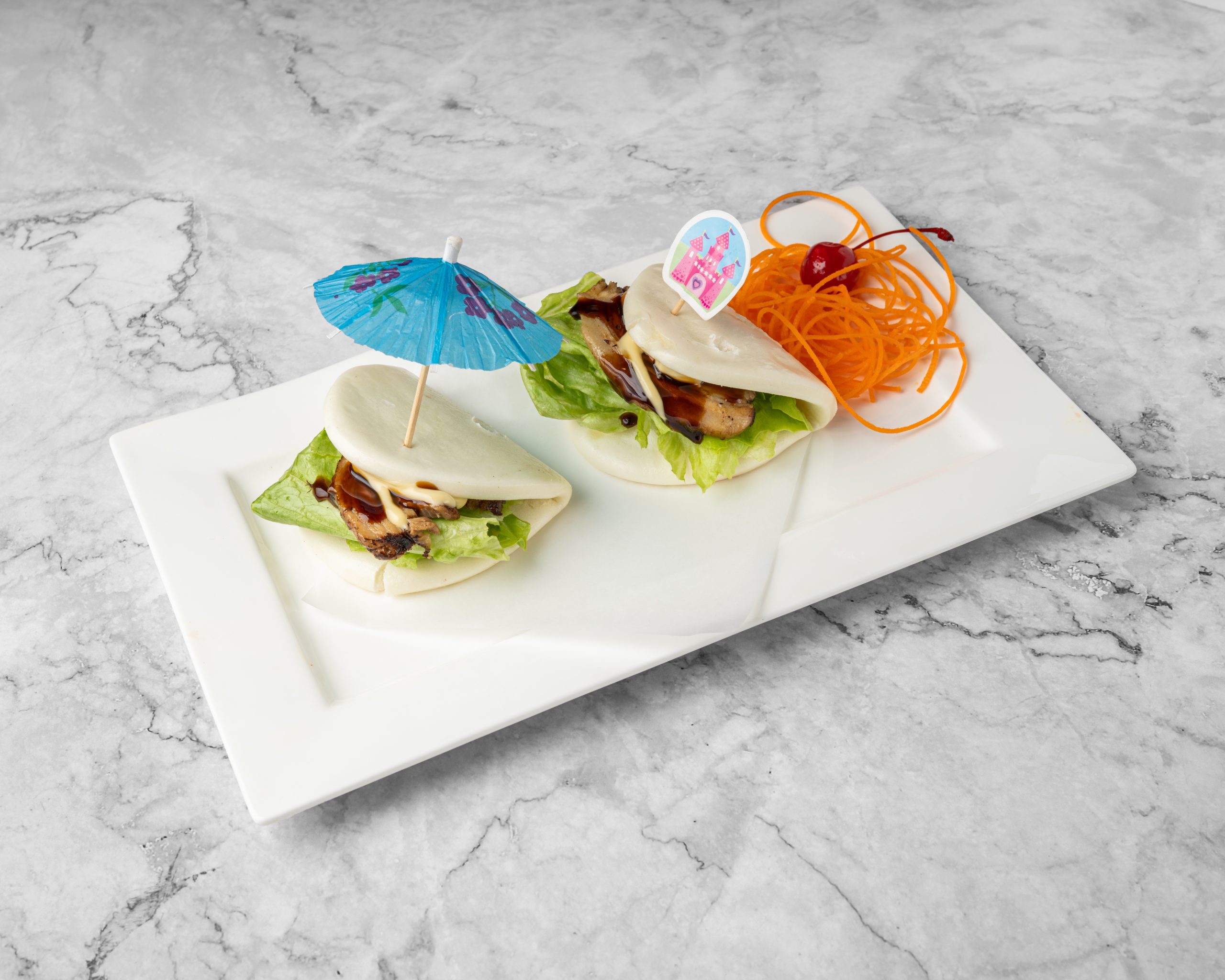 Pork Bun at Fuji Sushi Steak House, Japanese Restaurant in Janesville