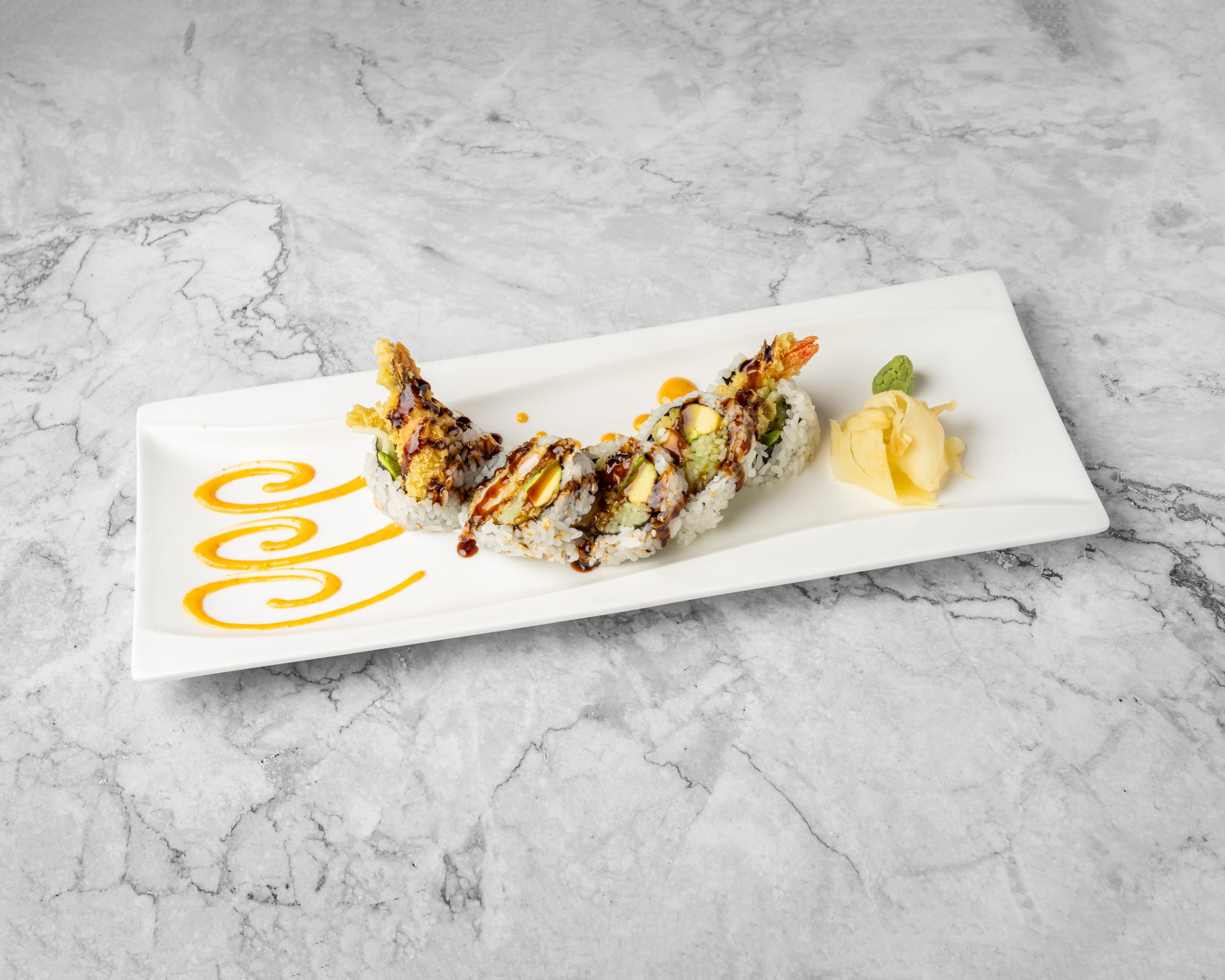 Shrimp Tempura Roll at Fuji Sushi Steak House, Japanese Restaurant in Janesville